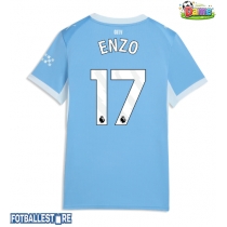 Manchester City Enzo Fernandez #17 Hjemmedrakt Dame 2026-27 Kortermet